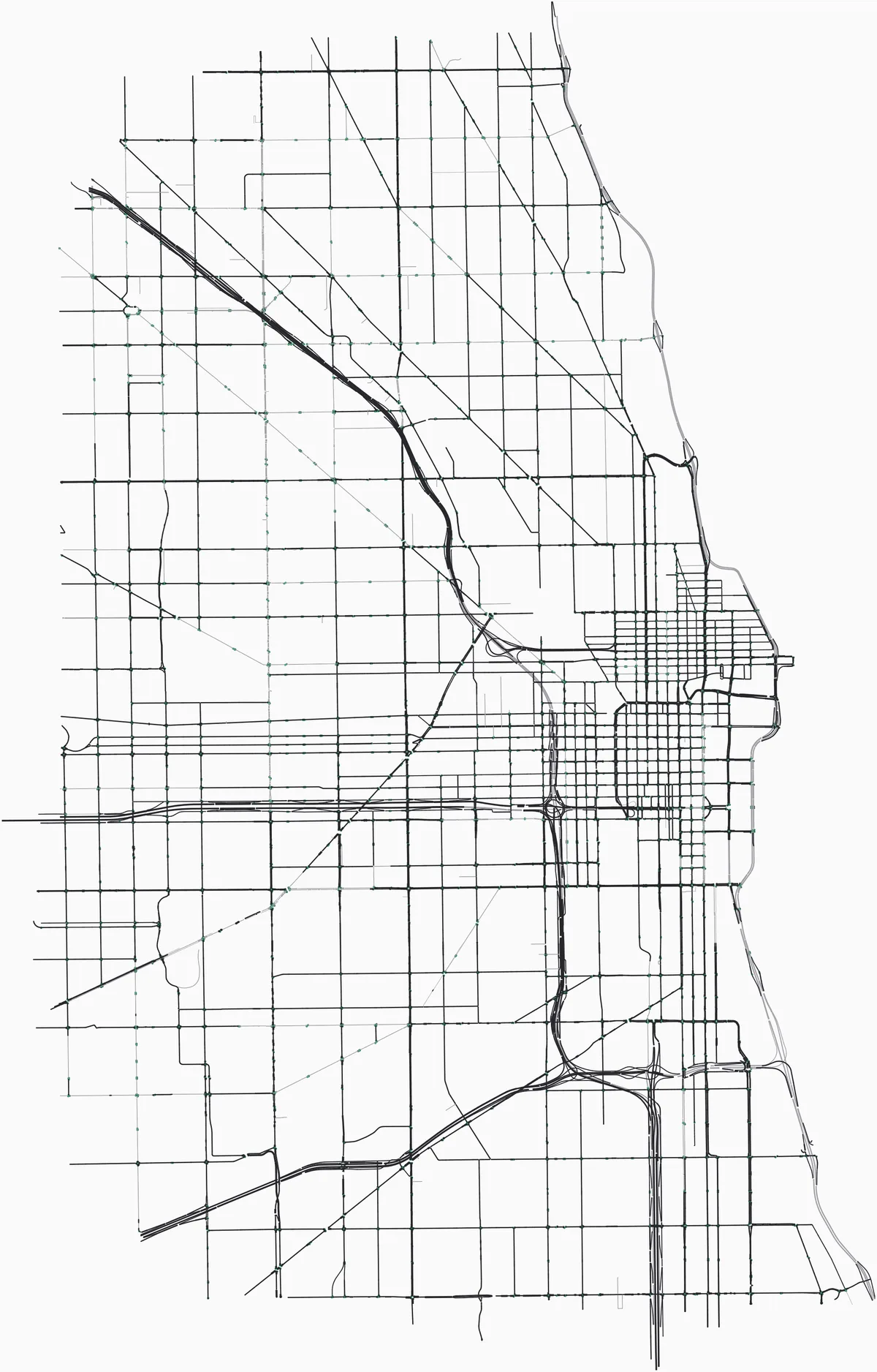 Chicago road network